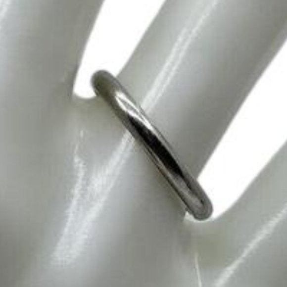 CARTIER Platinum Wedding Band Ring - Picture 7 of 7